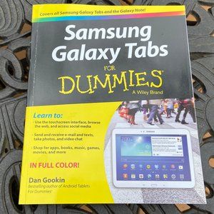 Samsung Galaxy Tabs for Dummies Book